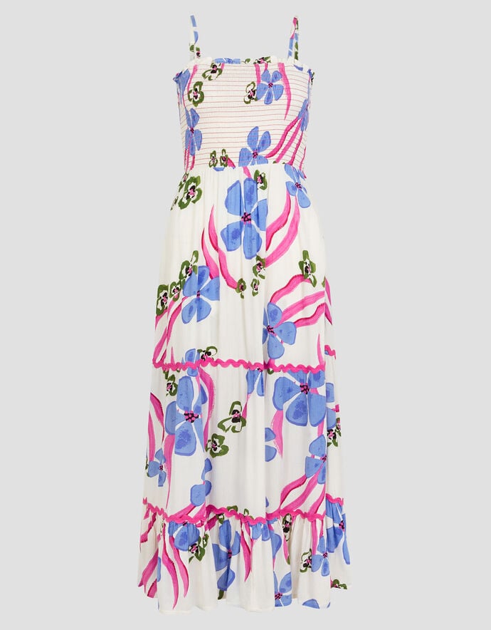 Nora Midi Bandeau Dress