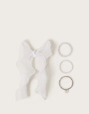 Bow and Bracelet Set, , large