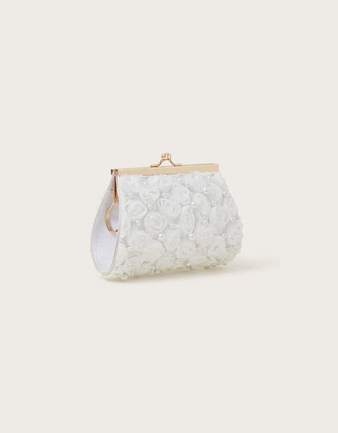 Rosette Pearl Bag, , large