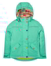Frugi Rambler 3-in-1 Raincoat, Green (GREEN), large