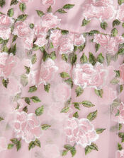 Cassie Rose Embroidered Dress, Pink (PINK), large