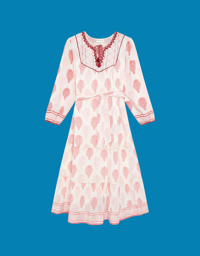 Maison Hotel Layla Print Midi Dress, Pink (PINK), large