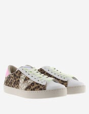 Victoria Berlin Leopard Print Trainers, Leopard (LEOPARD), large