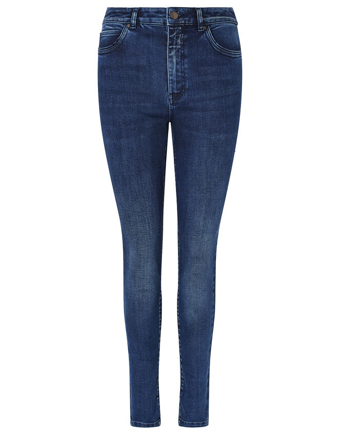Iris Regular Length Jeans, Blue (MID AUTHENTIC BLUE), large