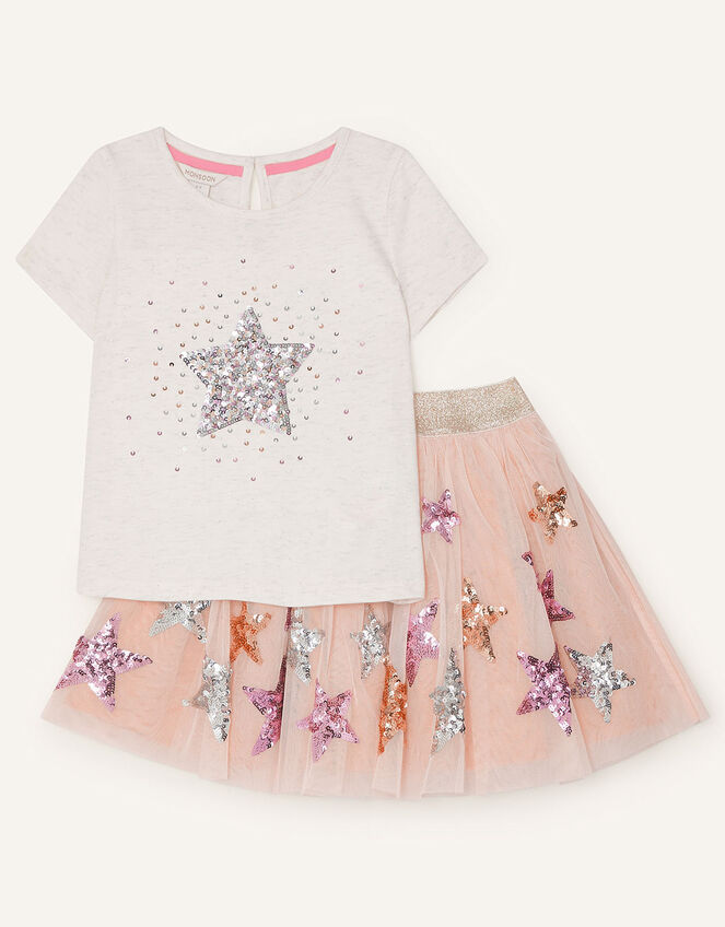 Disco Star Top and Skirt Set, Multi (MULTI), large