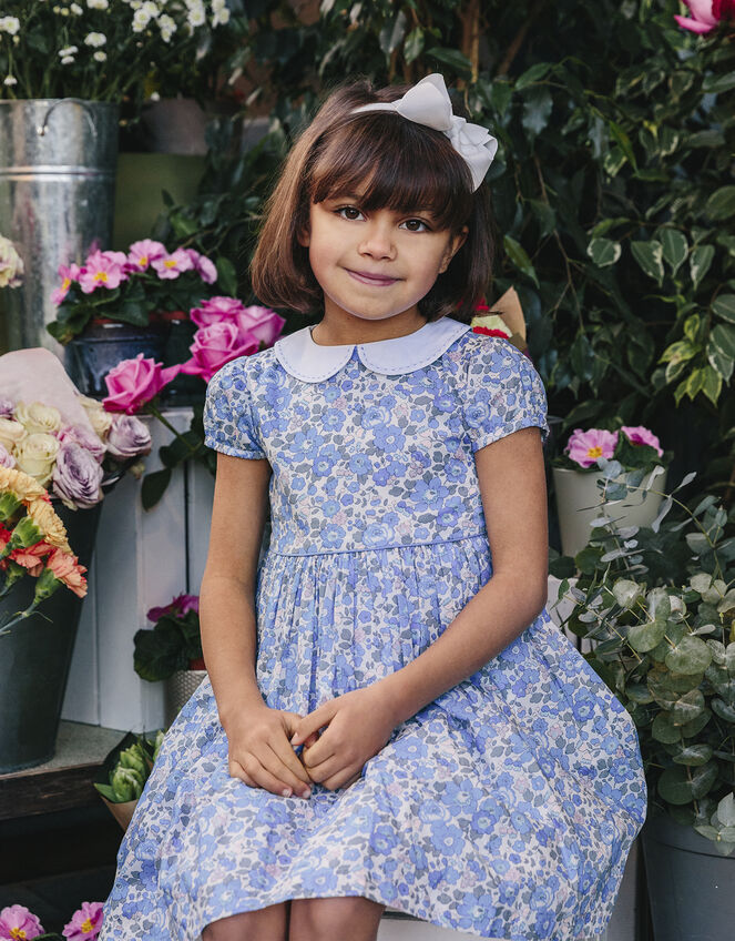 Trotters Betsy Dress Blue