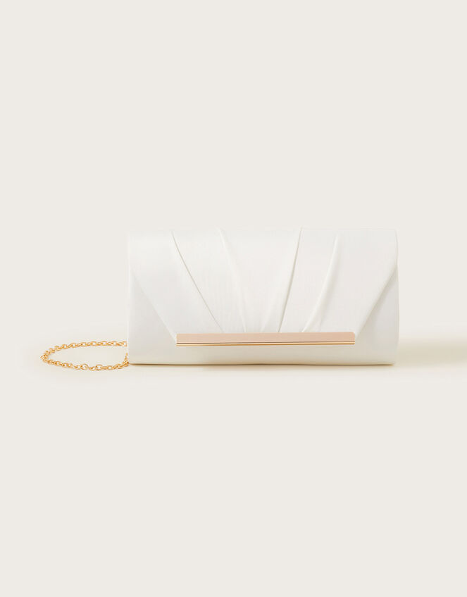 Pleated Clutch , , large
