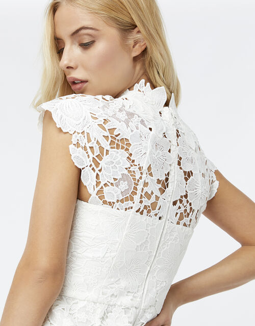 Emilie Lace Bridal Maxi Dress, Ivory (IVORY), large