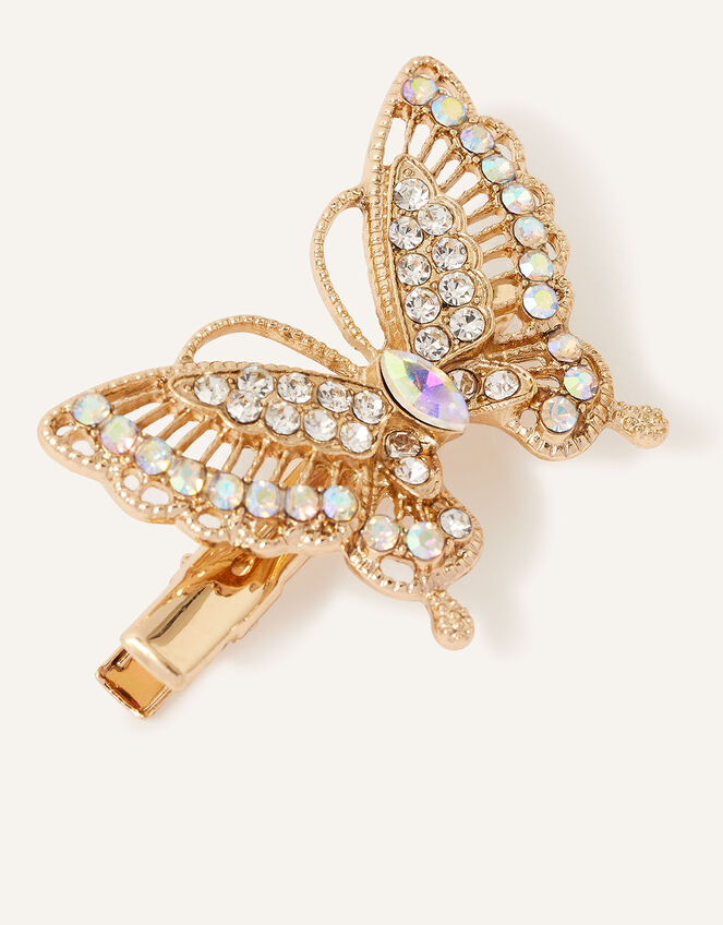 Sparkle Butterfly Hair Clip Twinset, , large