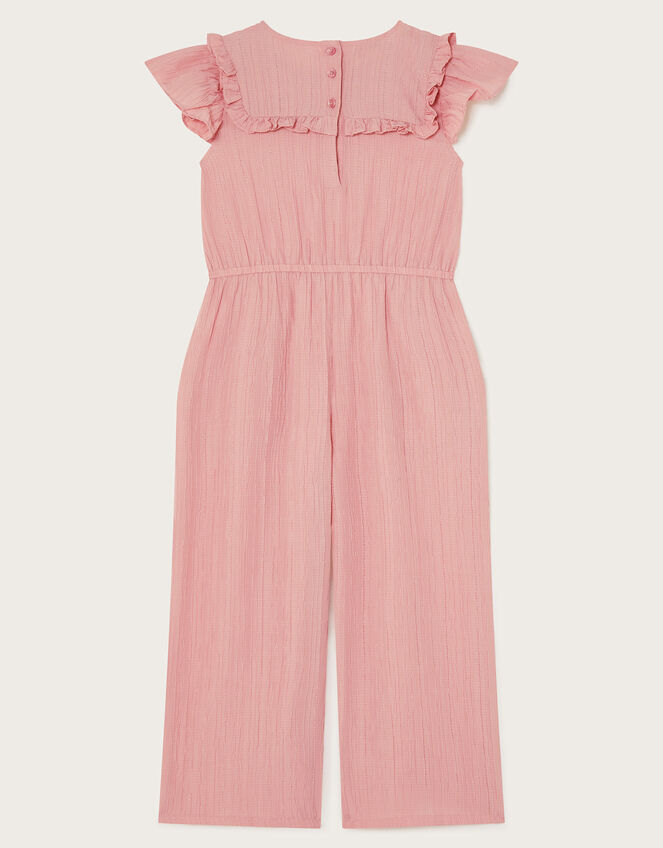 Smock Textured Jumpsuit, Pink (PINK), large
