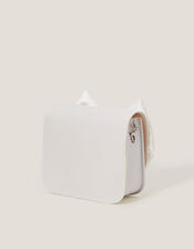 Bow Bridesmaid Mini Bag, Ivory (IVORY), large