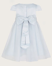 Baby Tulle Bridesmaid Dress, Blue (PALE BLUE), large