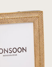 Herringbone Resin Photo Frame, , large
