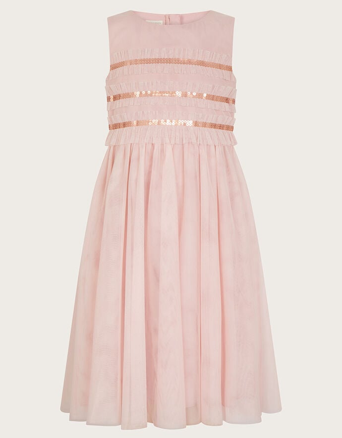 MARITZA DRESS, ROUSSEAU PINK