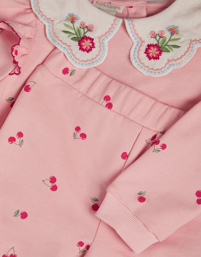 Baby Mon Cheri Top & Joggers Set, Pink (PINK), large
