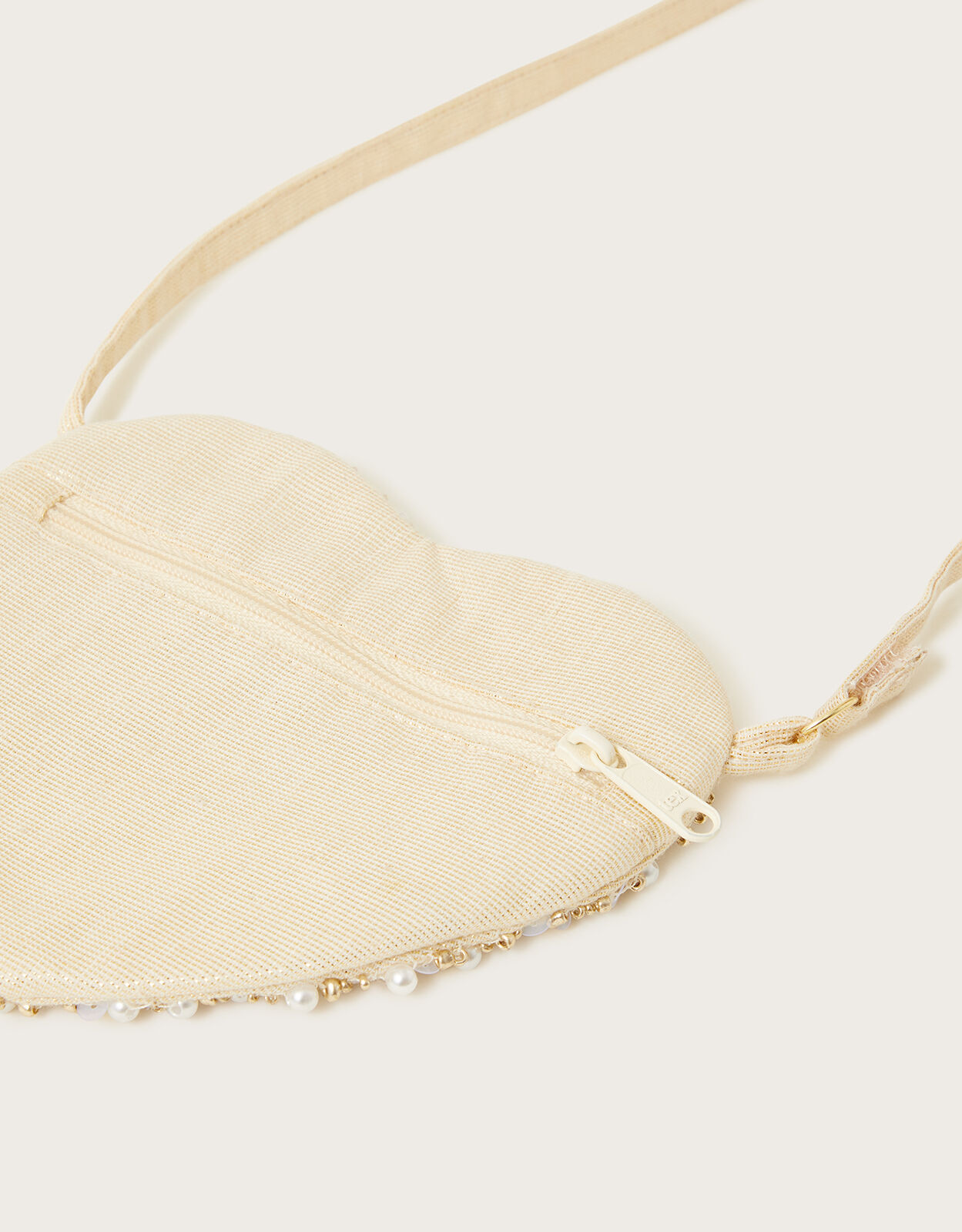 Beaded sales heart bag