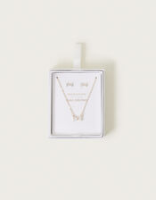 Cubic Zirconia Bow Jewellery Set, , large
