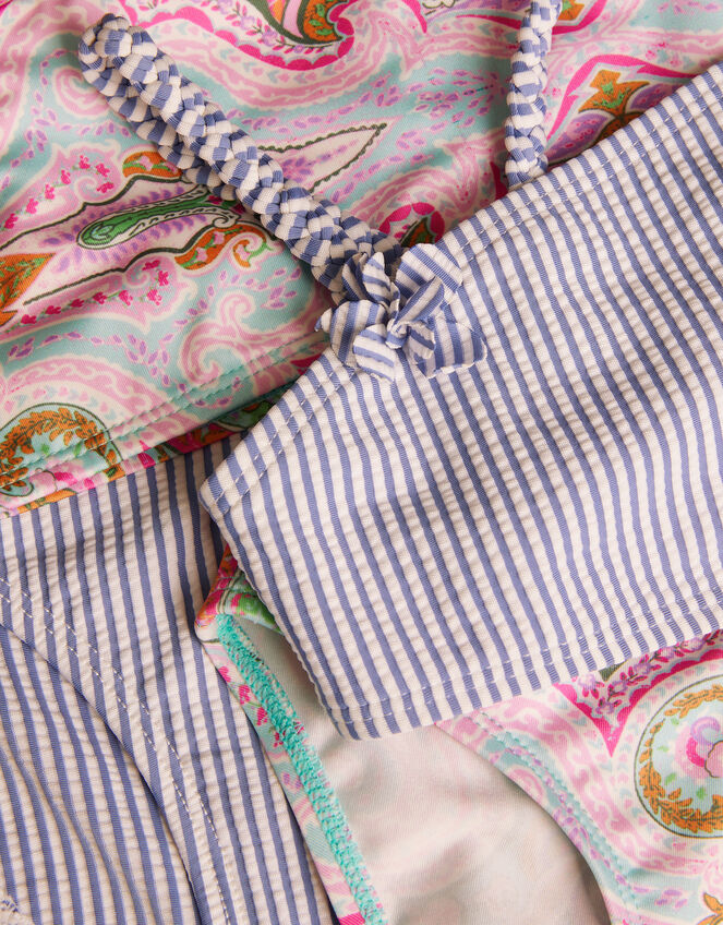 2-Pack Paisley Strike Bikini Set, Blue (BLUE), large