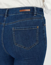 Iris Skinny Jeans with Organic Cotton and Recycled Polyester, Blue (DENIM BLUE), large
