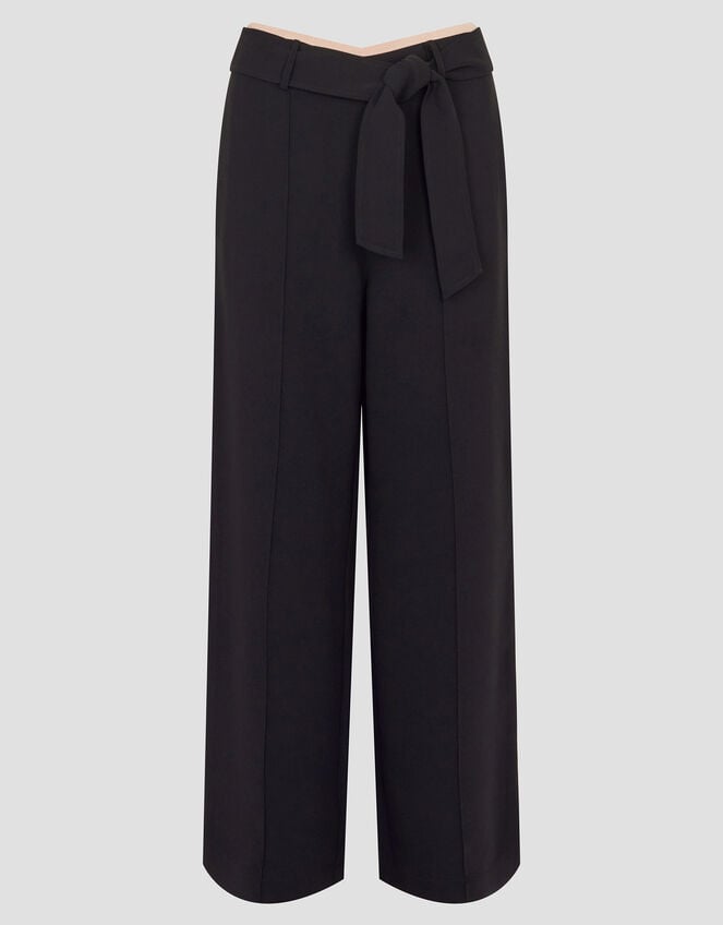 Scarlet Trim Trousers, Black (BLACK), large