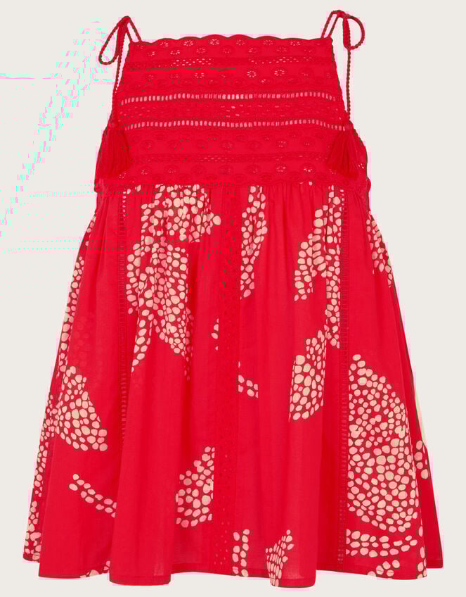 Mahi Halter High Neck Cami Top, Red (RED), large