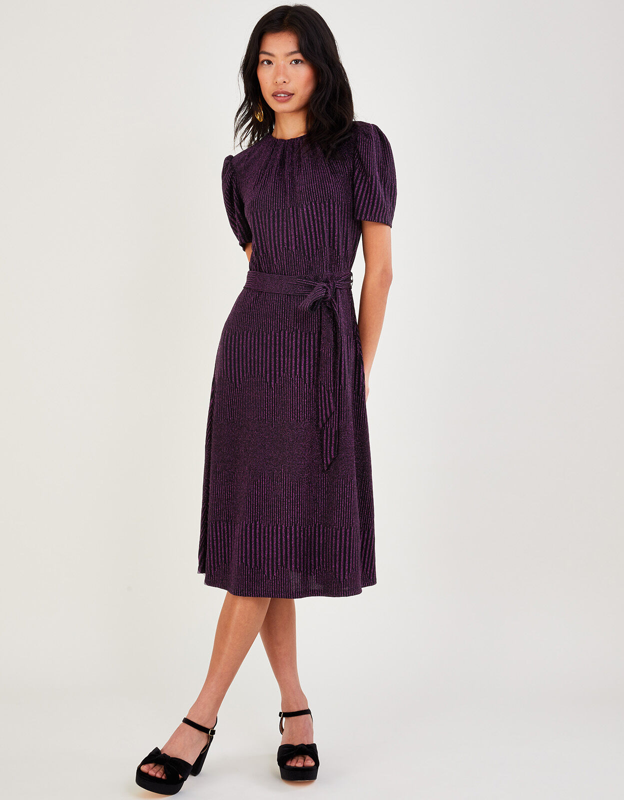 Monsoon fit and flare dress clearance
