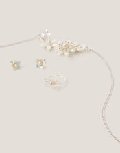 Flower & Butterfly Jewellery Set, , large