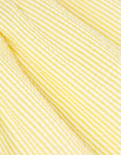 Frugi Embroidered Dress, Yellow (YELLOW), large