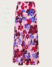 Vittoria Floral Print Skirt, Pink (PINK), large
