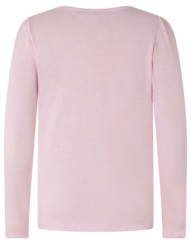 Sparkly Zebra T-shirt with LENZING™ ECOVERO™, Pink (PINK), large