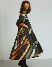 Tallulah and Hope Juliet Printed Maxi Dress, Multi (MULTI), large