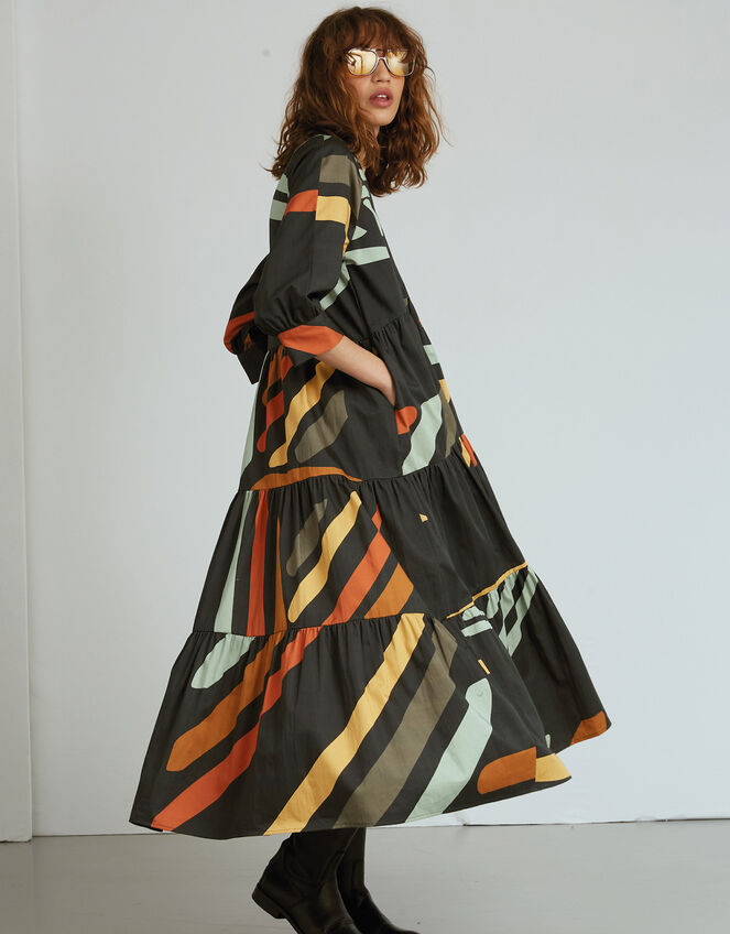Tallulah and Hope Juliet Printed Maxi Dress, Multi (MULTI), large