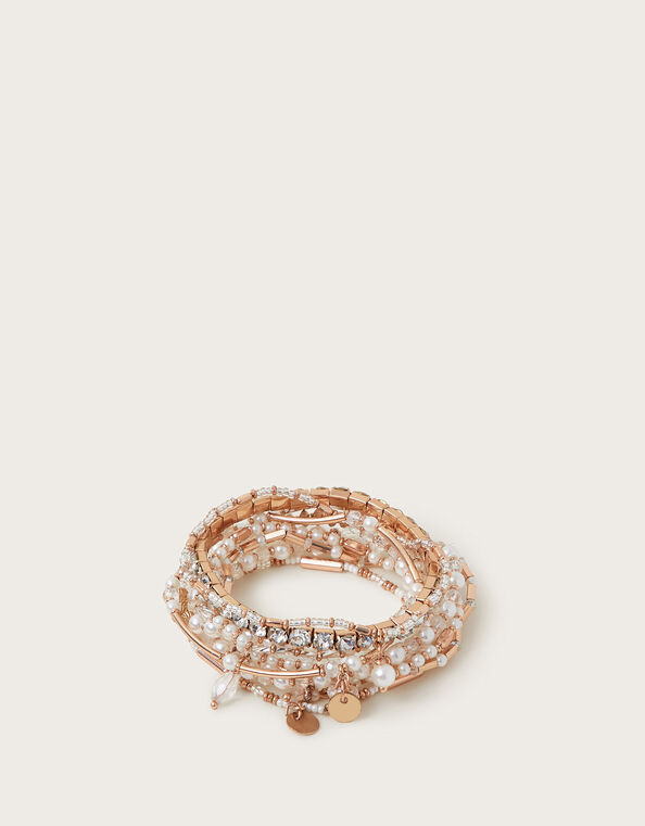 Mixed Bead Bracelets, , large