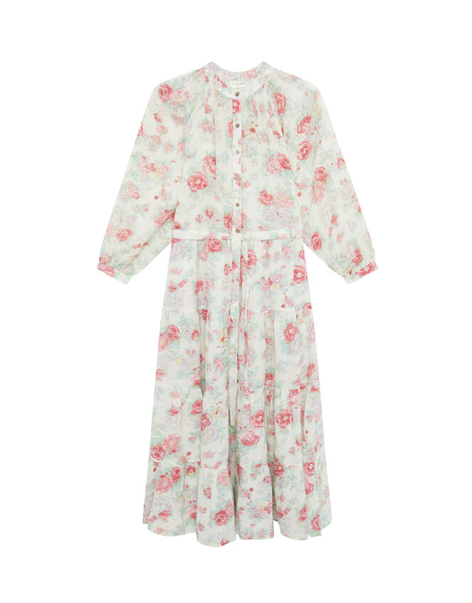 Maison Hotel Augustina Floral Maxi Dress, Multi (MULTI), large