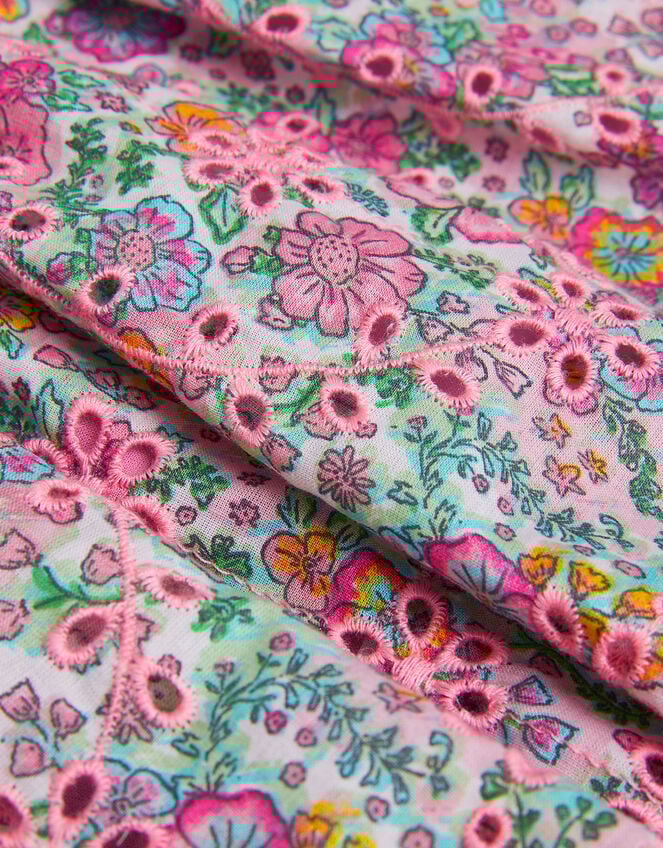 Broderie Floral Print Skort, Pink (PINK), large