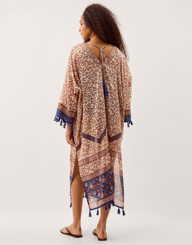 Ari Floral Print Midi Kaftan, , large