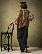 One Hundred Stars Antique Chintz Kimono, , large