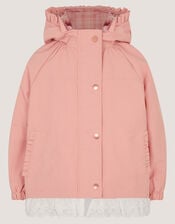 Broderie Shower-Proof Jacket, Pink (PINK), large
