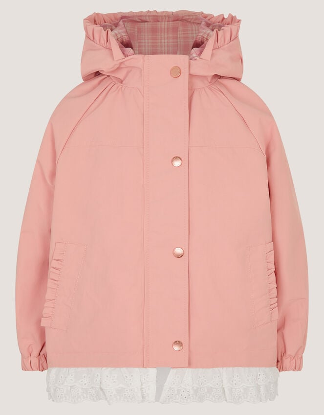 Broderie Shower-Proof Jacket, Pink (PINK), large