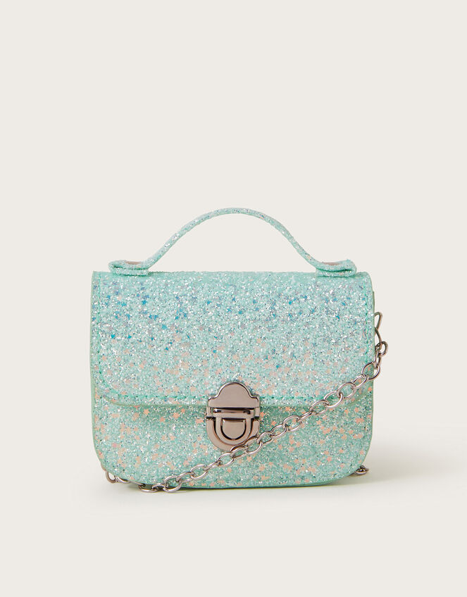 Glitter Mini Cross-Body Bag, , large
