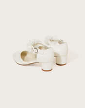 Corsage Two-Part Heels, Ivory (IVORY), large