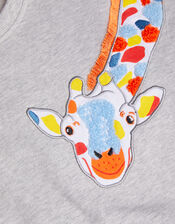 Giraffe Sweatshirt , Grey (GREY), large