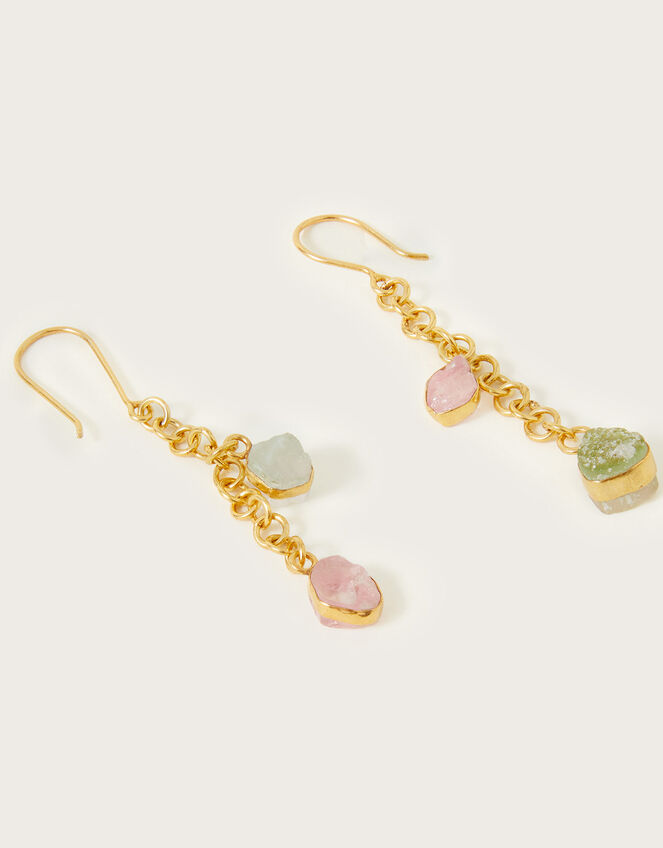 Pippa Small Masoom Double Drop Earrings , , large