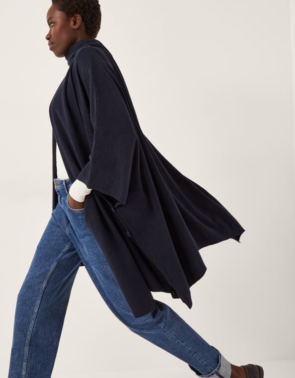 Sara Scarf Poncho, , large