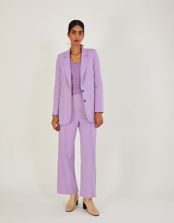 Lauren Plain Blazer Purple | Women's Jackets | Monsoon UK.
