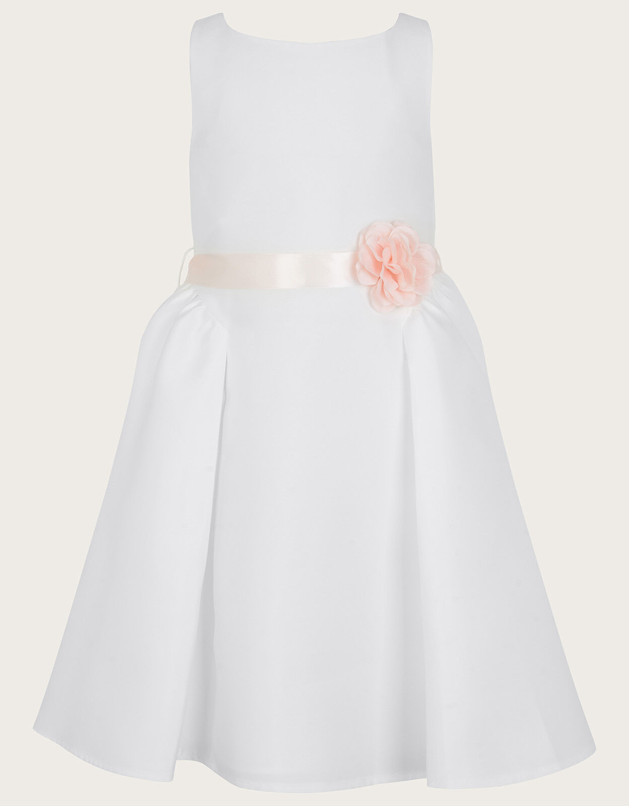 Monsoon ivory pearl duchess dress hotsell