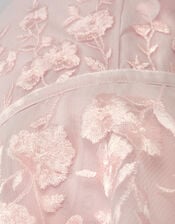 Baby Oelene Embroidered Party Dress, Pink (PALE PINK), large