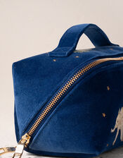 Elizabeth Scarlett Elephant Open Flat Make Up Bag, , large