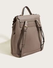 Scallop Backpack, Grey (GREY), large