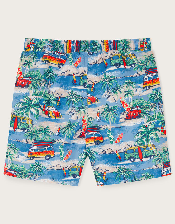 Campervan Swimshorts Multi Baby Boys Beach & Swimwear Monsoon UK.